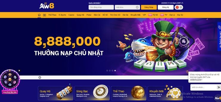 Giao diện trò chơi gia đình Go88 - Go88